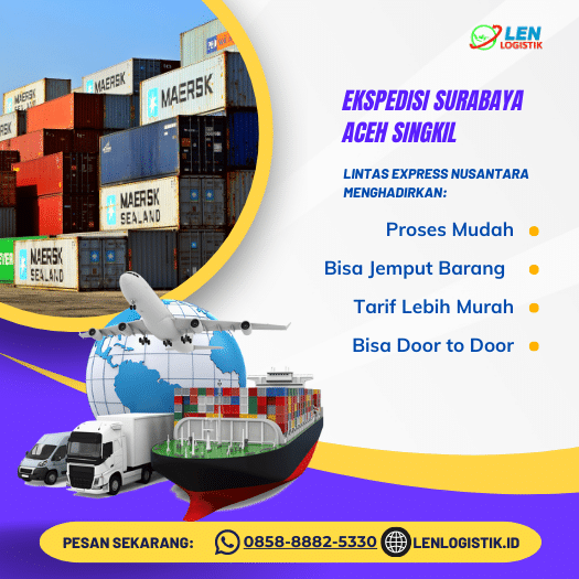 Ekspedisi Surabaya Aceh Singkil