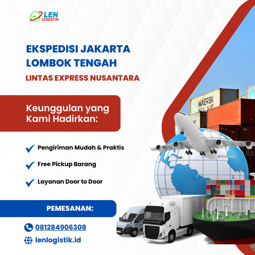 Ekspedisi Jakarta Lombok Tengah