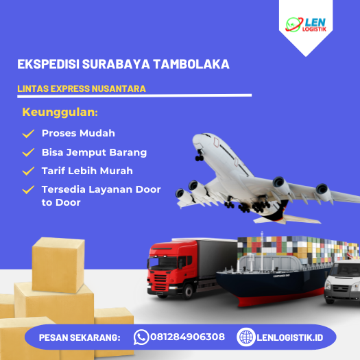 Ekspedisi Surabaya Tambolaka