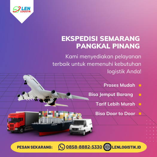 Ekspedisi Semarang Pangkal Pinang