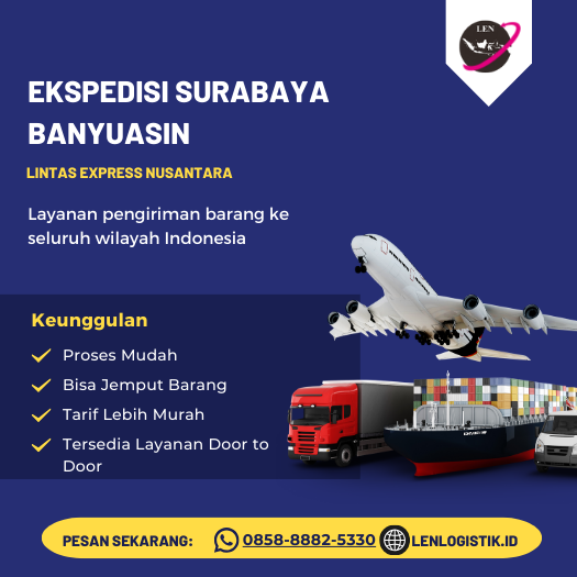 Ekspedisi Surabaya Banyuasin