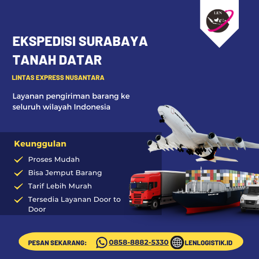 Ekspedisi Surabaya Tanah Datar