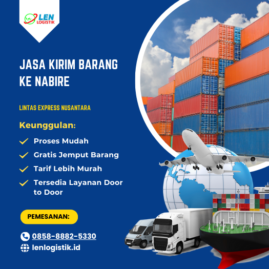 Jasa Kirim Barang ke Nabire