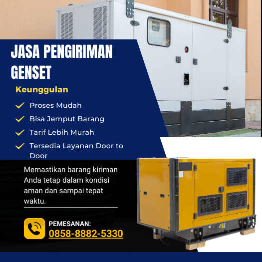 Jasa Pengiriman Genset