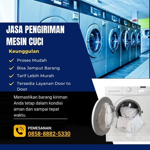 Jasa Pengiriman Mesin Cuci