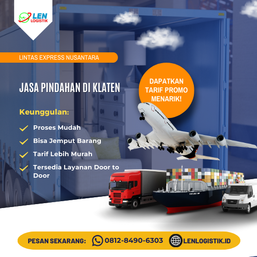 Jasa Pindahan Di Klaten