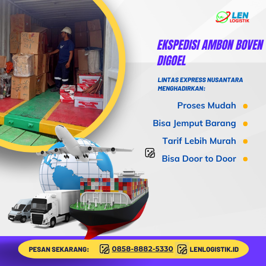 EKspedisi Ambon Boven Digoel
