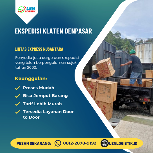 Ekspedisi Klaten Denpasar