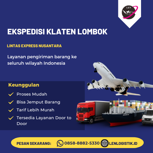 Ekspedisi Klaten Lombok