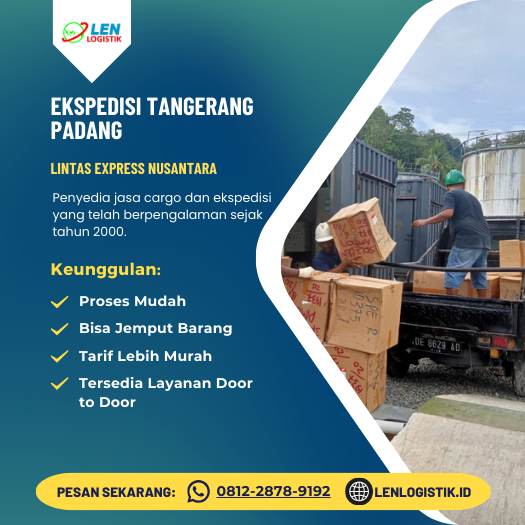 Ekspedisi Tangerang Padang
