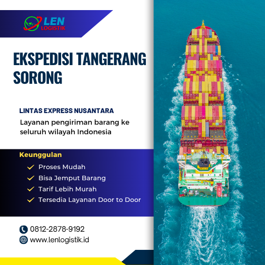 Ekspedisi Tangerang Sorong