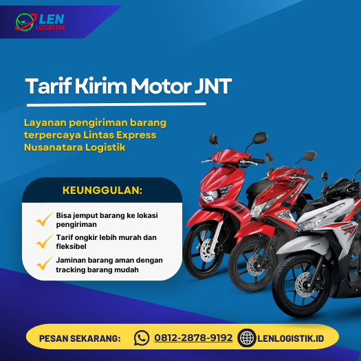 Tarif Kirim Motor JNT